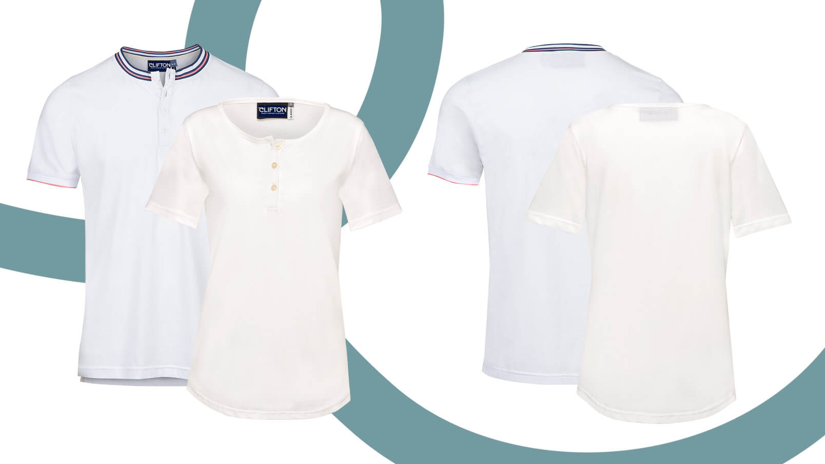 CLIFTON Javelin Custom Henley Tee